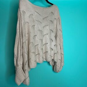 moon & madison Cream Knit Sweater
